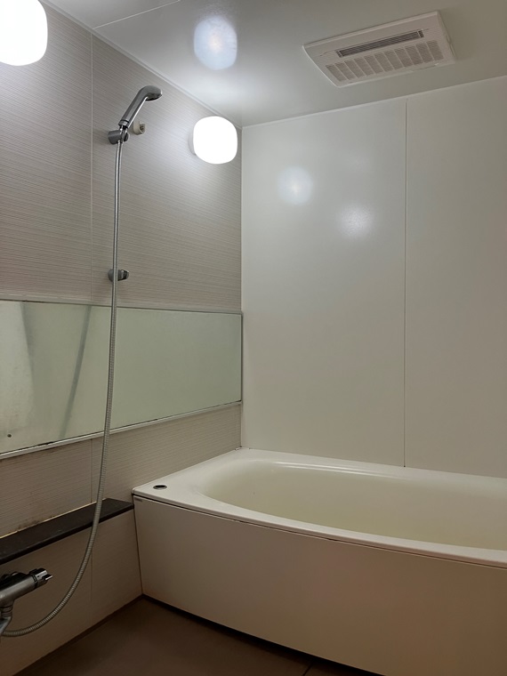 バス・シャワールーム　落ち着いた空間のお風呂です