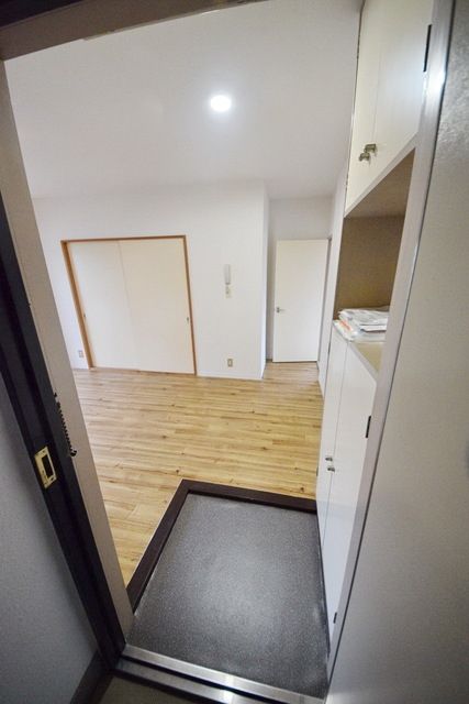 玄関　タウンハウジング府中店まで