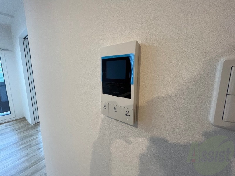 セキュリティ　インターホンで来客確認ができます。安心ですね。