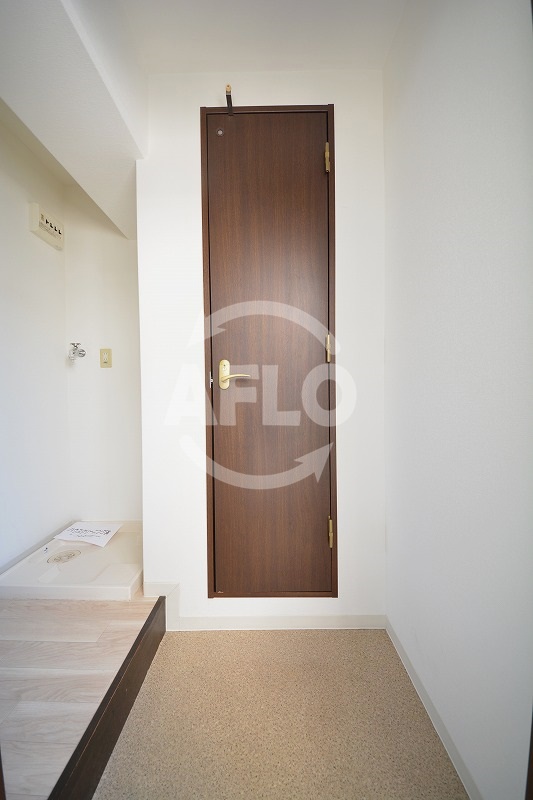 玄関　オーキッドコート玉造　玄関