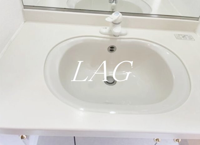 洗面設備　洗面台です。