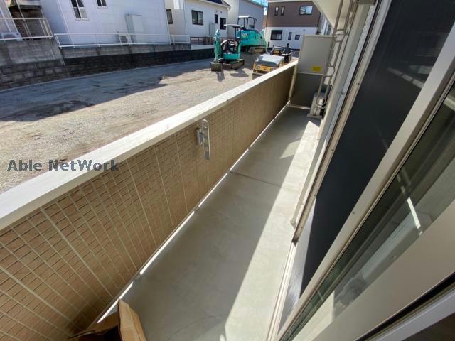 バルコニー　同型別号室
