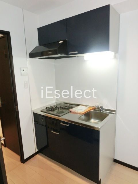 キッチン　２口のシステムキッチン