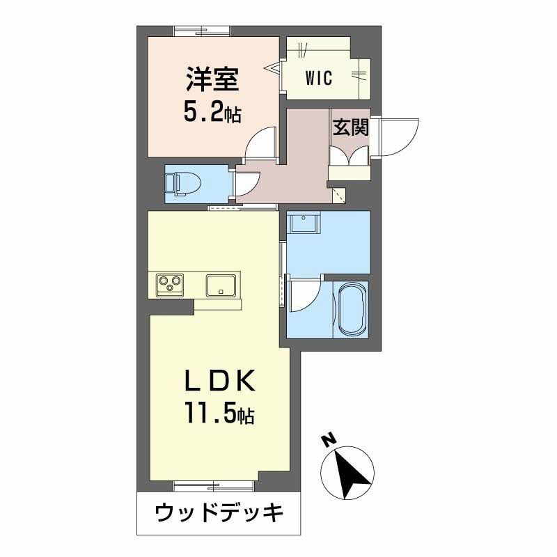 アンビエラ中川の間取り写真