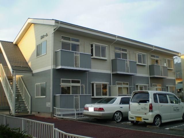 建物外観　バルコニー側を南西方向より撮影