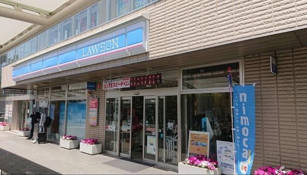 コンビニ　ローソン宮崎駅前店（コンビニ）まで370m