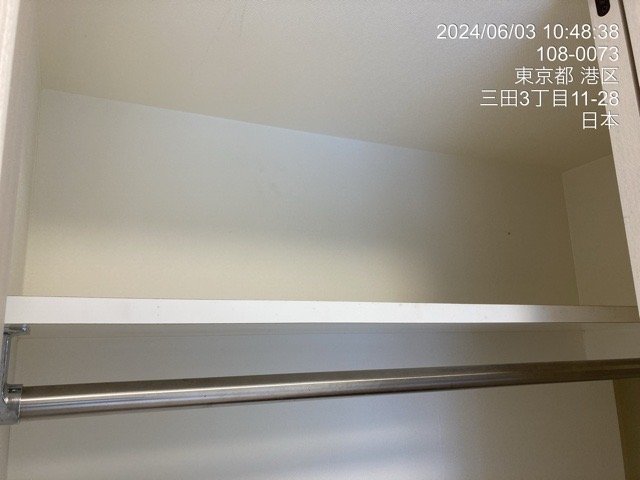 収納　十分な収納スペースがあります