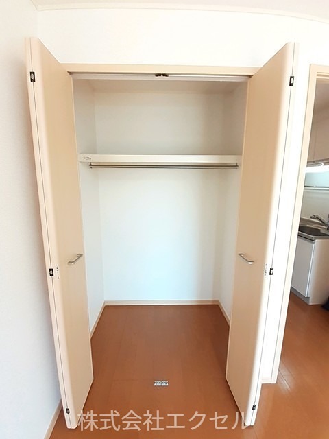 収納　クローゼットです。