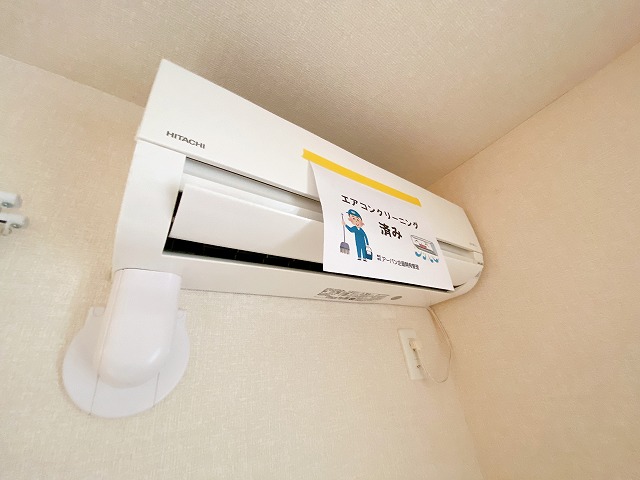その他設備　暑い夏や寒い冬に大活躍！全居室にエアコン完備です☆冷暖房完備
