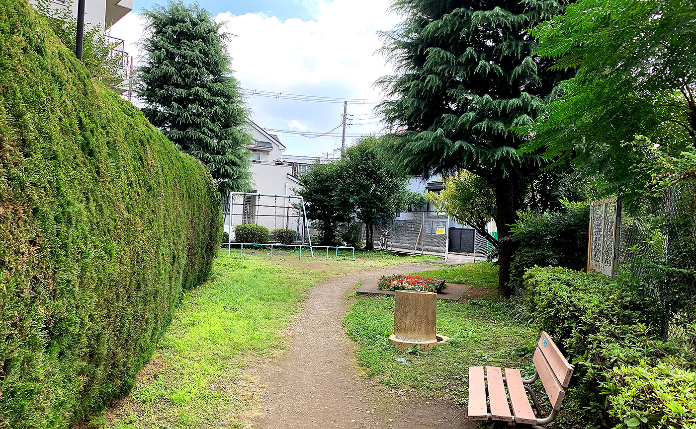 公園　宮坂北小緑地（公園）まで380m
