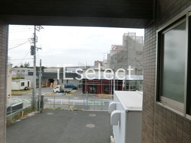 眺望　２階バルコニーからの景色です。