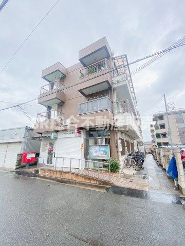 建物外観　駅徒歩4分と好立地♪敷金礼金0円で初期費用を抑えられます！