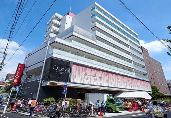 スーパー　オオゼキ 門仲牡丹店（スーパー）まで490m