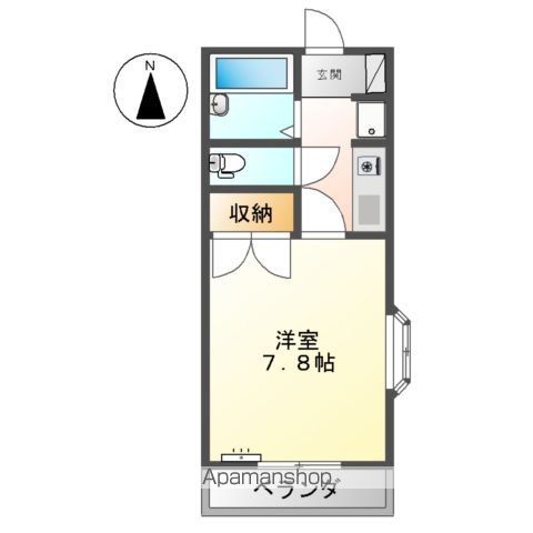 ユースパレス土井の間取り写真