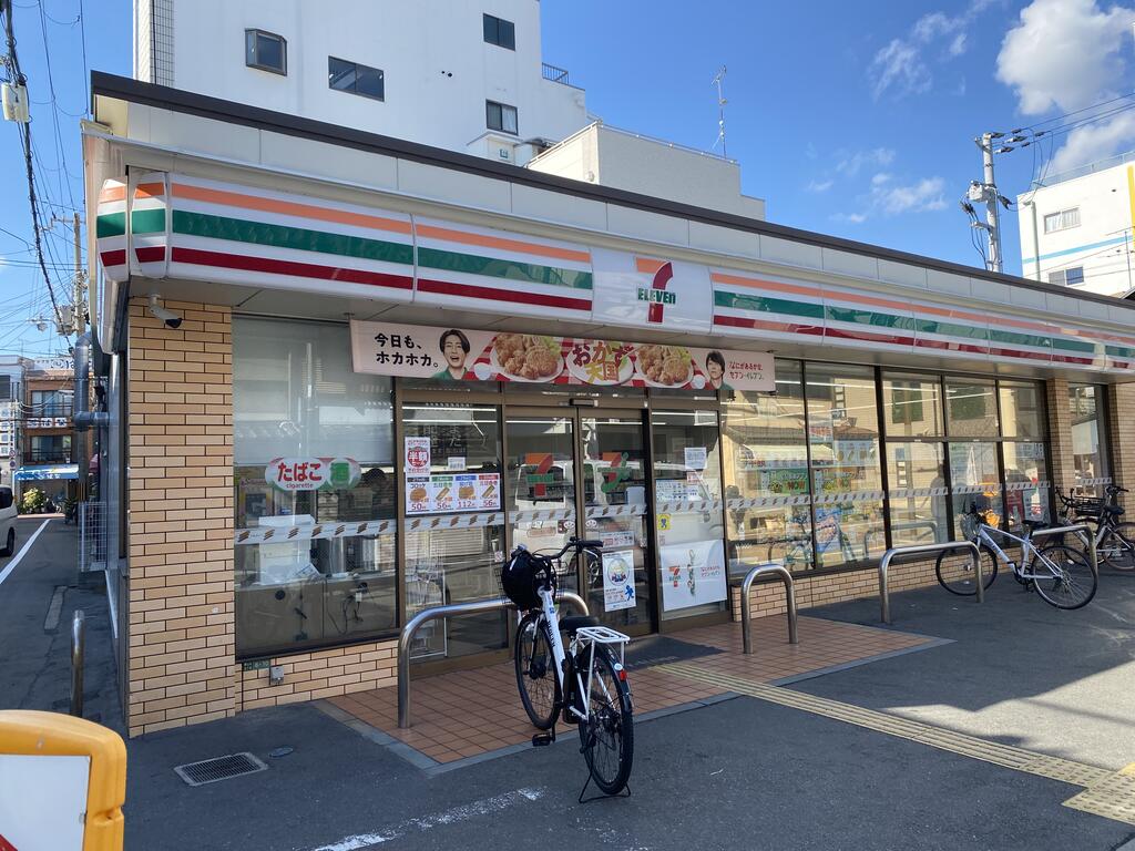 コンビニ　セブンイレブン 大阪勝山北5丁目店（コンビニ）まで419m