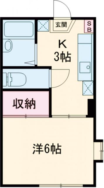 ラプラス鶴川の間取り写真