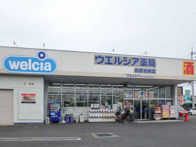 ドラックストア　ウエルシア前橋青柳店（ドラッグストア）まで586m