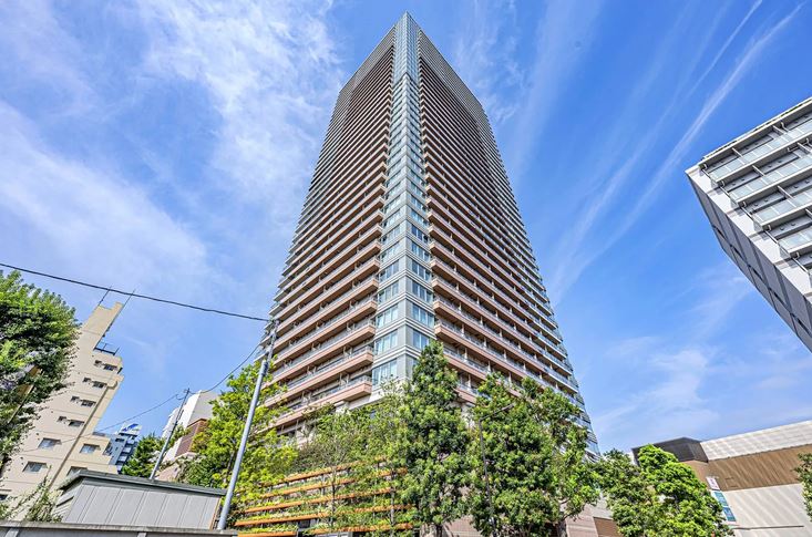 建物外観　★分譲タワーマンションならではの、高級感ある外観★