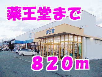 ドラックストア　薬王堂（ドラッグストア）まで820m