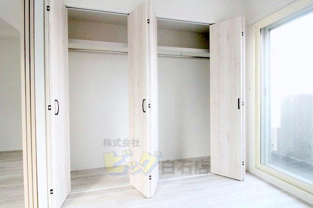 収納　各部屋にクローゼット完備しています♪