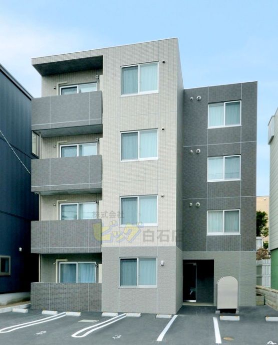 建物外観　都市ガス＋Ｗｉｆｉ対応ネット無料のマンションです♪