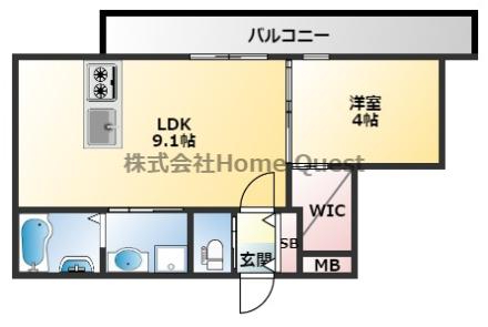 GrandPaseo northの間取り写真