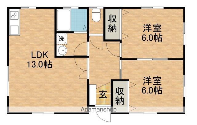 ＪＲ東海道本線 袋井駅 徒歩108分 1階建 築25年の間取り写真