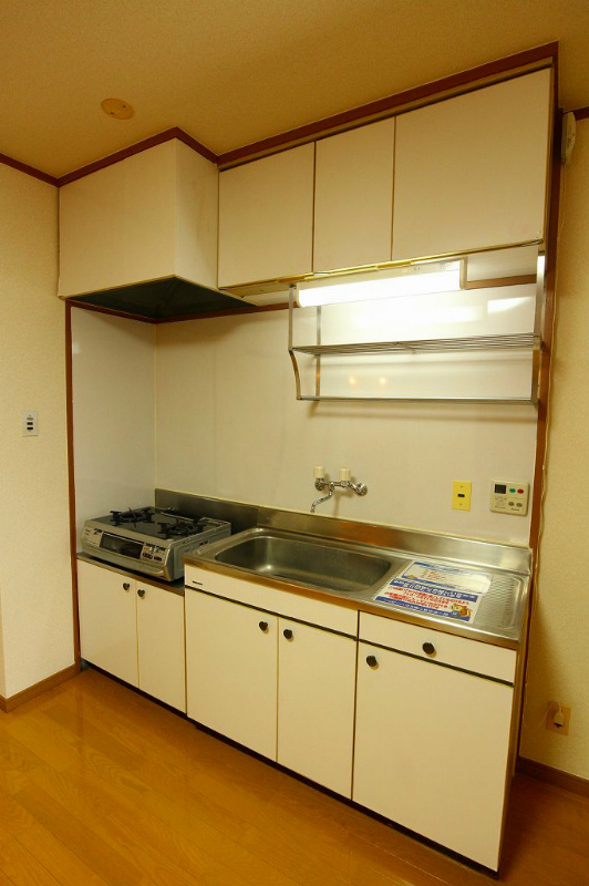 キッチン　ガスコンロ設置可能・別号室の写真です。