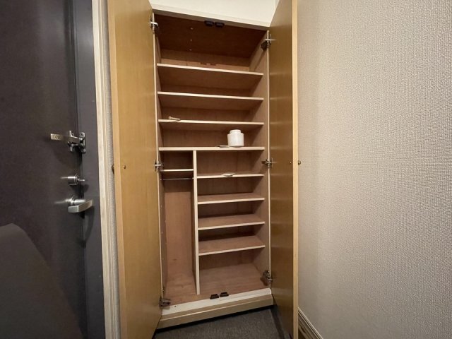 収納　十分な収納スペースがあります