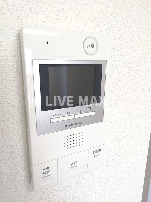 セキュリティ　モニター付きインターホン