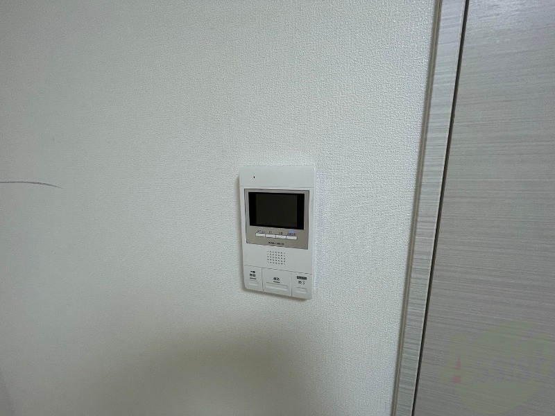 セキュリティ　インターホンで来客確認ができます。安心ですね。