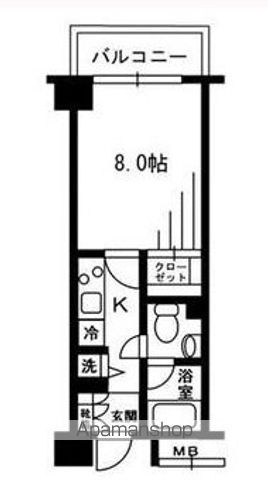レジディア荻窪の間取り写真