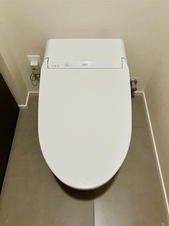 トイレ　ゆったりとした空間のトイレです