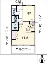 Wisteria Villageの間取り写真