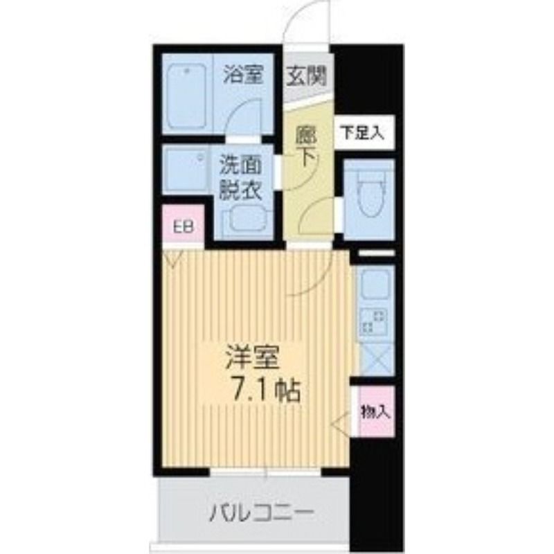 レジデンス本町の間取り写真