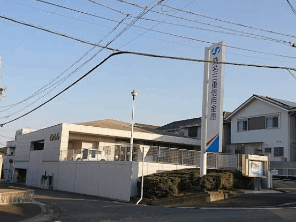 銀行　桑名三重信用金庫大山田支店（銀行）まで697m