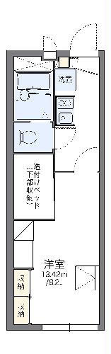 レオパレスルミエールの間取り