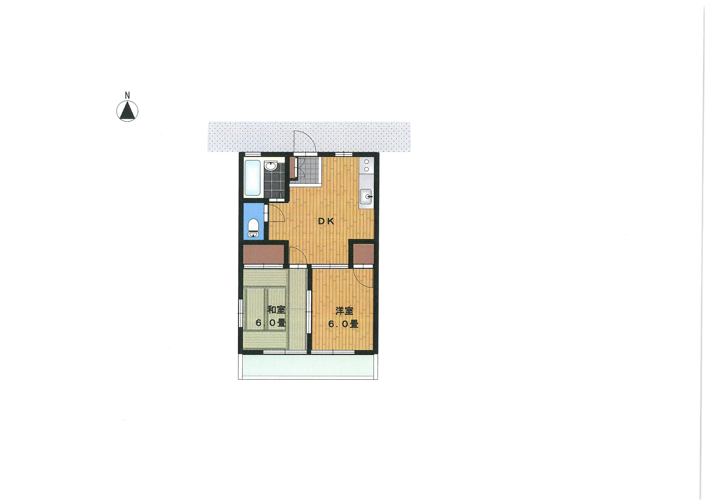 ＴＯＹＯＸ壱番館の間取り