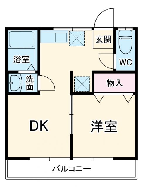 ＤＳ五番館の間取り