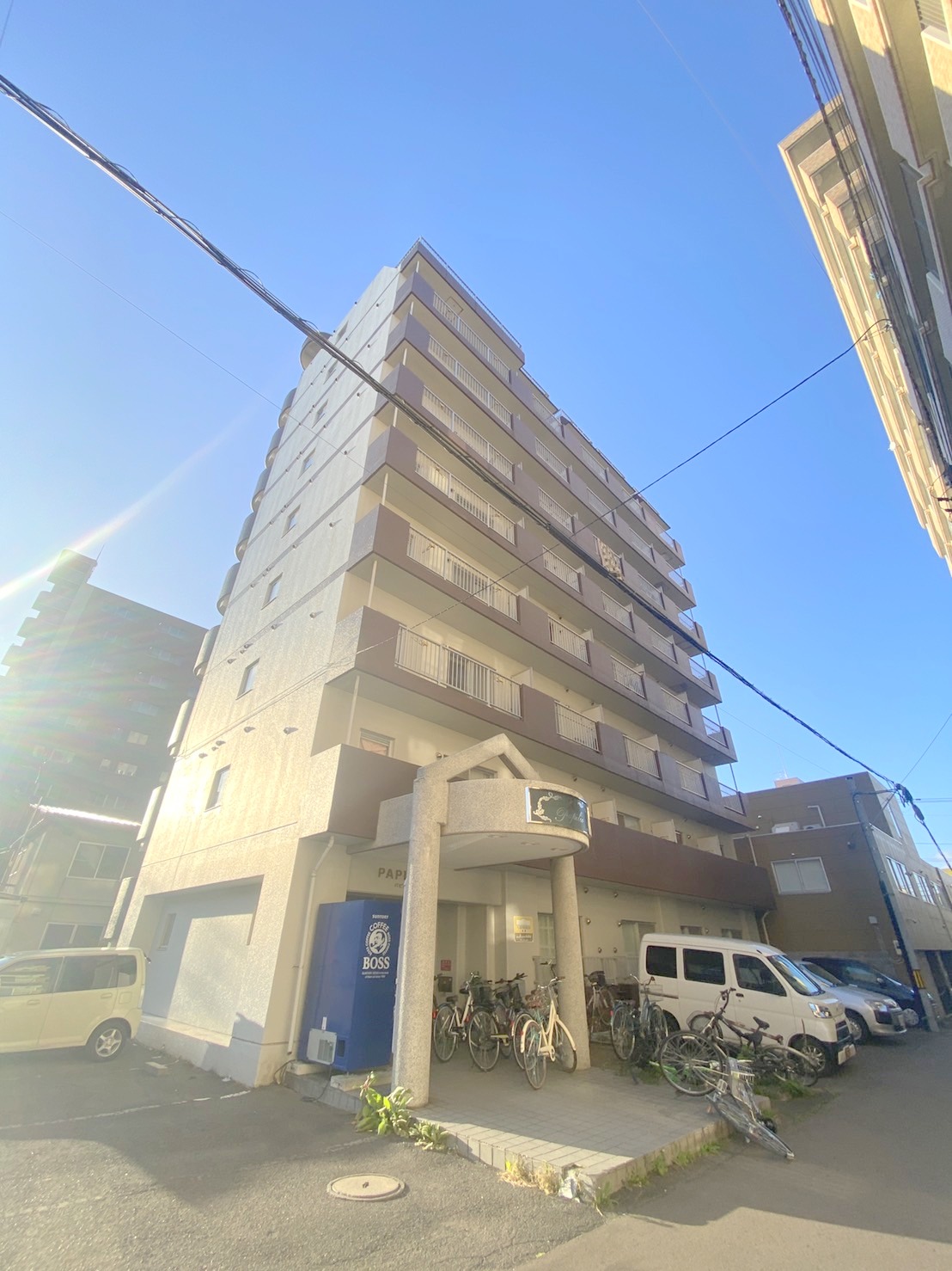 北海道札幌市中央区北五条西１８（マンション）の賃貸物件の外観
