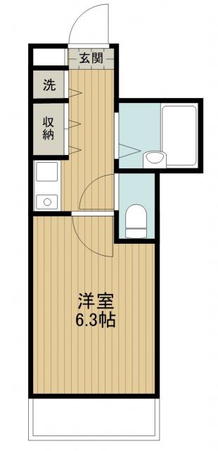 煉瓦館セシオンの間取り