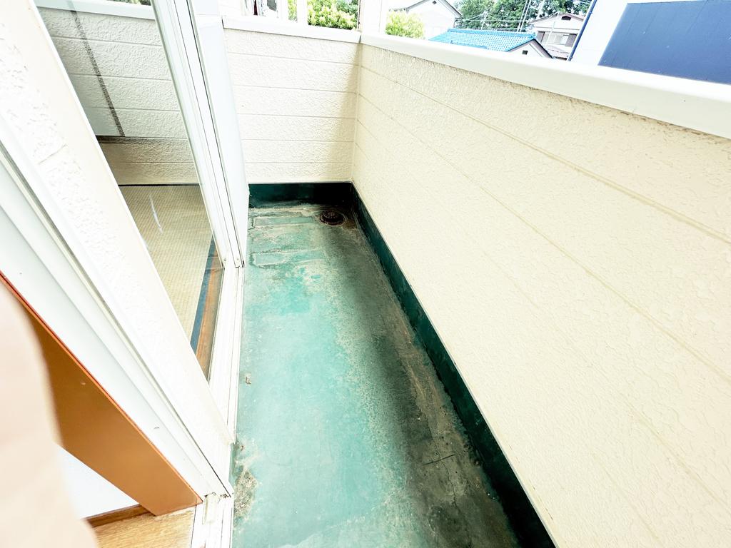 バルコニー　風通りが良いバルコニー