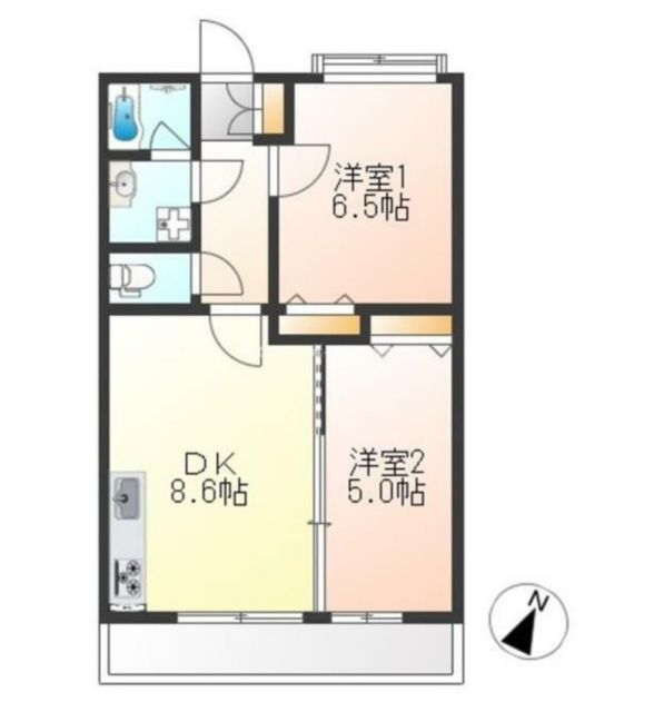 旗の台ヒルズの間取り