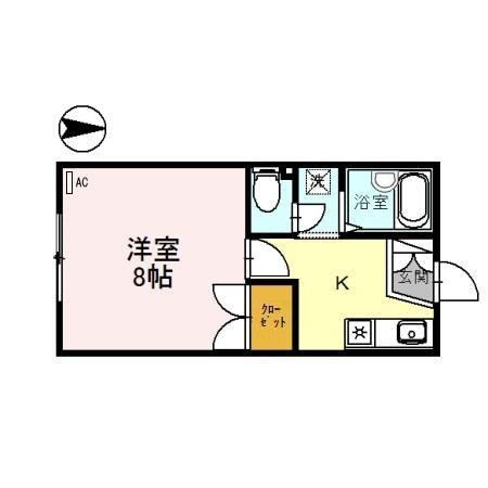 ワンズ20の間取り写真