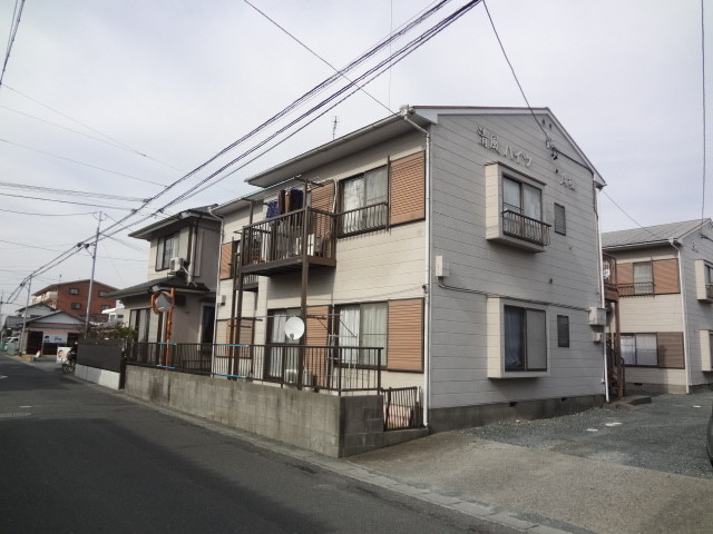 静岡県浜松市中央区領家３（アパート）の賃貸物件の外観