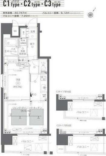 ZOOM日本橋蛎殻町（ズーム日本橋蛎殻町）の間取り