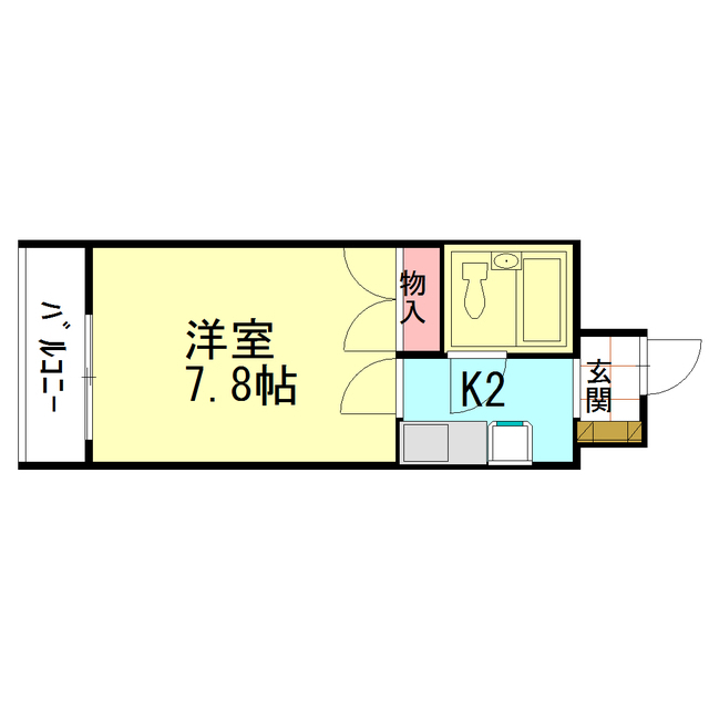 ＳＵＮＺＥＵＳビルの間取り