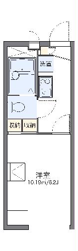 レオパレスライズの間取り