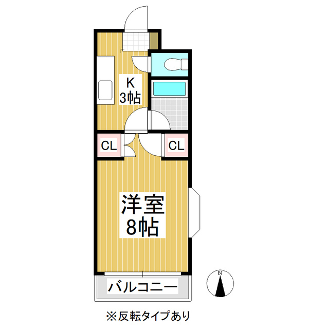 アセラ２１　Ａ棟の間取り