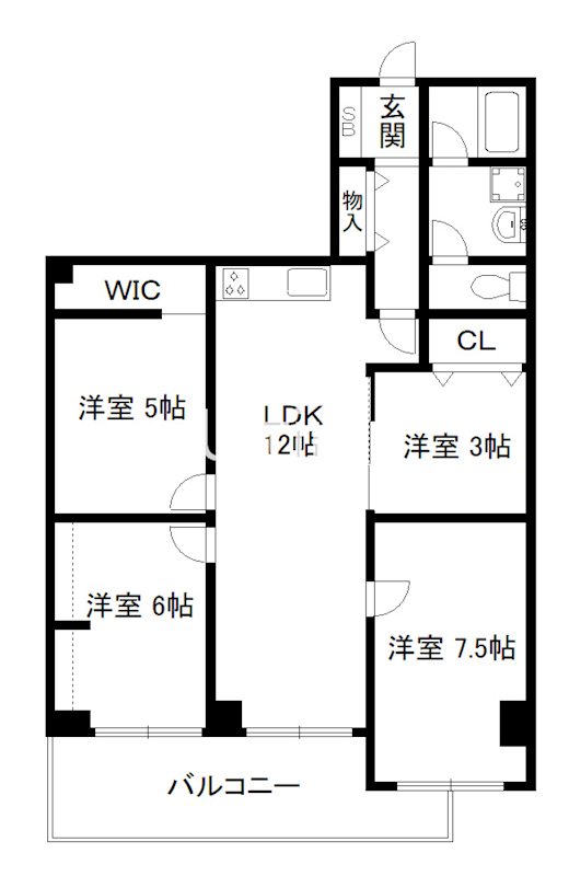 インペリアル京都の間取り